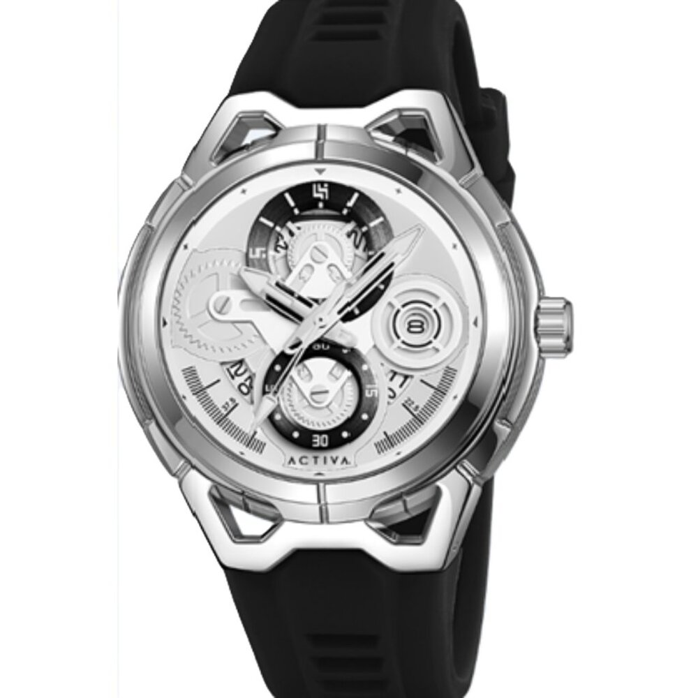 Invicta Black and Silver Men's Watch